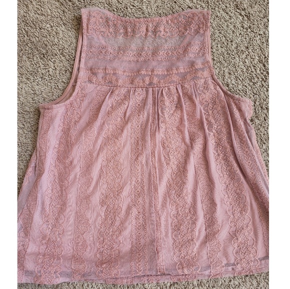 Mauve Lace Top - Picture 4 of 6